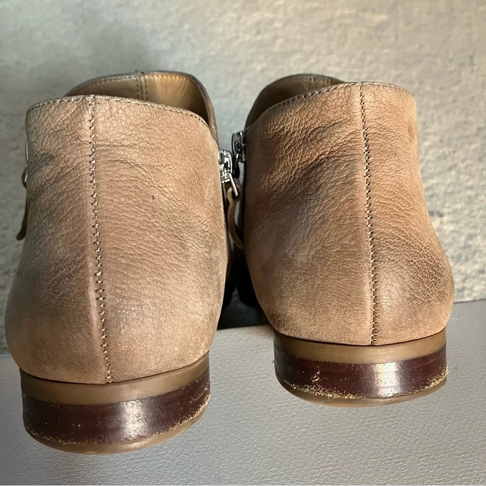 FRANCO SARTO Kingston Bootie in Mushroom 10